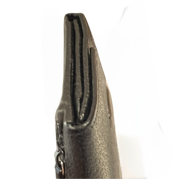 GUCCI BLACK LEATHER WALLET AUTHENTIC EUC - Picture 9 of 12